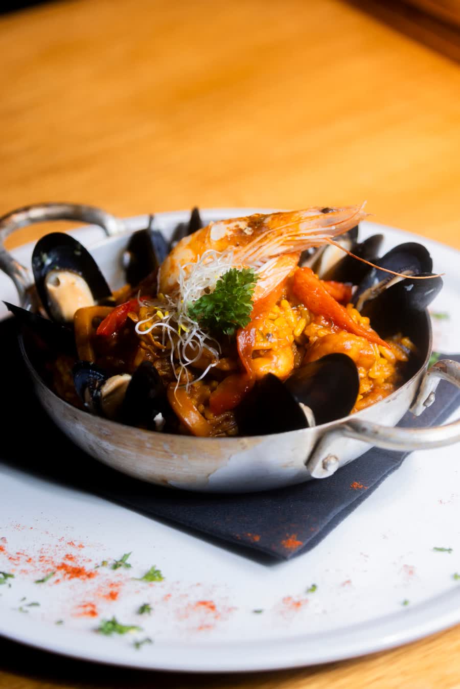 Paella de mariscos