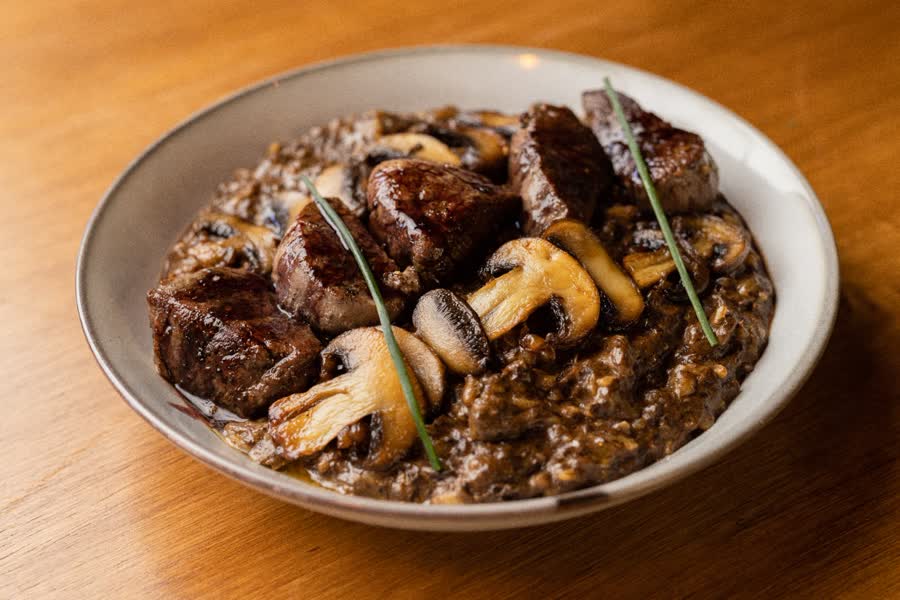 Risotto de hongos